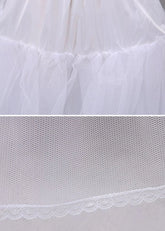 Timeless Black and White Petticoats Elevate Prom Dress Silhouettes - White - PromDressClub